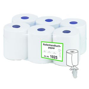 Rollenhandtuchpapier 1 lag.