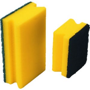 Scheuerschwamm gelb/schwarz