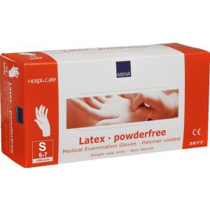 Einweghandschuh Latex puderfrei Größe S