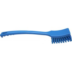 Hygiene-Stielbürste, PBT, langer Stiel, blau