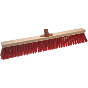 Saalbesen 60 cm, Sattelholz mit Stielhalterung