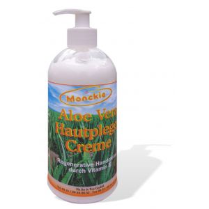 Monckie Aloe Vera Hautpflegecreme500 g_Pumpfl.