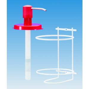 Dosierpumpe mit Wandhalter für 3 kg Eimer