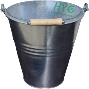 Metalleimer 10 Ltr. verzinkt