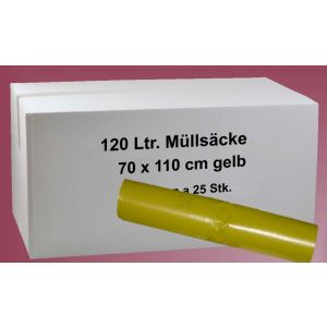 Müllbeutel 120 Ltr._gelb
