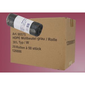 Müllbeutel 30 Ltr._grau