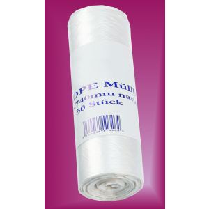 Müllbeutel 60 Ltr._weiß/transparent