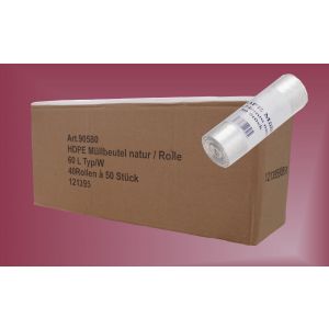Müllbeutel 60 Ltr._weiß/transparent