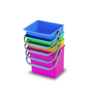 Eimer für Gerätewagen 6 Ltr. rot u. blau