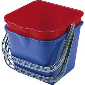 Eimer für Gerätewagen 25 Ltr. rot u. blau