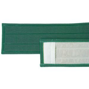 Borstenmopp 40 cm mit Taschen grün