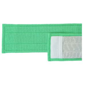 Microfaserplusmopp 40 cm mit Taschen hellgrün