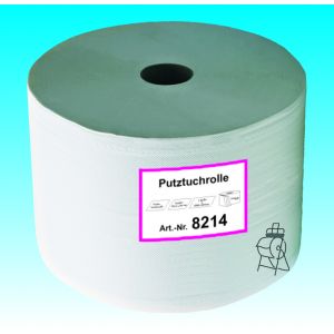 Putztuchrolle 4 lag. hochweiß