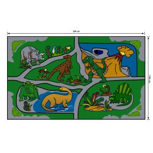 Logo Schmutzfangmatte Dinopark