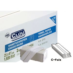 Handtuchpapier 2 lag.